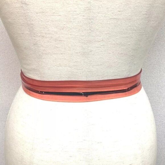 CHANEL 00C CC CC Mark belt Vinyl pink - Picture 4 of 12